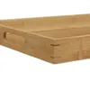 Relaxdays Serviertablett Bambus 2er-Set, erhöhter Rand, Produktbild-Vorschau 8