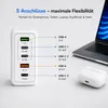 120W USB-C Schnellladegerät – 5-Port Schnellladeadapter (1x Produktbild-Vorschau 3