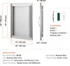 SucceBuy Dvířka pro grilování, 407 x 559 mm, jednoduchá Náhled obrázku produktu 7