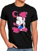 BaumwolleCloud Aiming for the Stars Herren T-Shirt anime Produktbild-Vorschau 1
