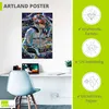 ARTland Poster Lewis Hamilton alias LH44 Größe: 80x120 cm Produktbild-Vorschau 3