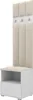 Garderoben-Set Nela IV LUX, gepolsterte Garderobe 50 cm mit Produktbild-Vorschau 1