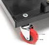 Wiltec taboret warsztatowy z półką 37,5x36x38,5cm z kółkami Podgląd zdjęcia produktu 6
