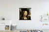MuchoWow® Textilposter Ginevra de' Benci - Leonardo da Produktbild-Vorschau 2