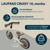 HUDORA Laufrad Cruisy ab 15 Monaten - mocha - Leichtes Produktbild-Vorschau 2