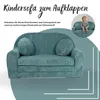 Kindersofa aus Cord mit Verlängerung – Mehr Platz, mehr Produktbild-Vorschau 2