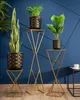 HowHomely Modern Pflanzenständer, Blumenhocker aus Metall Produktbild-Vorschau 7