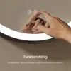 EMKE LED kúpeľňové zrkadlo okrúhle s priemerom 70 cm LED Náhľad obrázku produktu 3