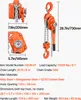 Palan à levier VEVOR, capacité 6 T, palan manuel à chaîne, Voir les images du produit 5