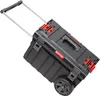 A black rolling toolbox with red accents and a silver handle is shown against a white background. Voir les images du produit