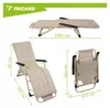 Trizand 27553 : Transat de jardin pliable avec coussin, Voir les images du produit 13