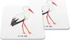 Mr. & Mrs. Panda Getränkeuntersetzer Storch 15er Set - Weiß Produktbild-Vorschau 3