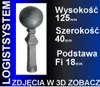 LogistSystem 1 ks ozdobná kovová špička – 125 x 40 mm (V x Náhľad obrázku produktu 2
