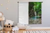MuchoWow® Wandteppich Wandbehang Erawan-Wasserfall in Produktbild-Vorschau 3