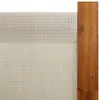 A close-up view of a woven fabric material attached to a wooden frame. Voir les images du produit