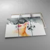 Bild auf Leinwand - Leinwandbild - 3 Teile - Aquarell Produktbild-Vorschau 2