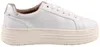Mustang Damen Plateau Sneaker Weiß mit Frottee-Innenfutter Produktbild-Vorschau 2
