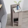 DECORTIE Elos Nowoczesna szafka nocna lewy moduł Mocha Grey Podgląd zdjęcia produktu 6