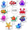 Badewanne Sticker, 10 Meeresorganismen, 10 cm Ø für Produktbild-Vorschau 4