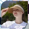 EDIBAZZAR | Stroh-Sonnenschutzkappe mit Schirm und Produktbild-Vorschau 8