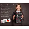 Zeugnismappe, Dokumentenmappe, Ordner A4, Kreise Rot Produktbild-Vorschau 5