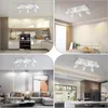 ZMH LED Plafonnier Blanc Spot de plafond : GU10 Plafonnier Voir les images du produit 3