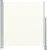 vidaXL Ausziehbare Seitenmarkise 140x300 cm Creme Produktbild-Vorschau 10