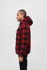 Brandit - Teddyfleece Worker Jacke rot / schwarz - 5XL Produktbild-Vorschau 5