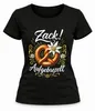 Zackig Aufgebrezelt Brezel Edelweiß Alpen Trachtenshirt Produktbild-Vorschau 2