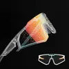 Lunettes de vélo Rockbros Sp291 Photochromic Uv400 - Blanc Voir les images du produit 6