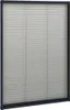 vidaXL Insektenschutz-Plissee für Fenster Aluminium Produktbild-Vorschau 3