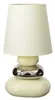 Näve 3045323 Stoff-Tischleuchte ; Farbe: Weiß / Chrom Produktbild-Vorschau 2