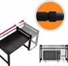 A product image showing a microwave stand with a microwave on it, and a close-up of an adjustable part of the stand. Náhľad obrázku produktu