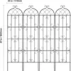 SucceBuy Gartenspalier für Kletterpflanzen, 221,1 x 50,8 Produktbild-Vorschau 7