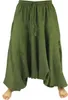 Haremshose Pluderhose Pumphose Aladinhose aus Baumwolle - Produktbild-Vorschau 1
