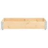 vidaXL Paletten-Aufsatzrahmen 80×120 cm Kiefern-Massivholz Produktbild-Vorschau 3