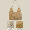 Strandtasche Strohtasche Damen, Boho Umhängetasche, Produktbild-Vorschau 3