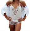 Babydoll - Koszula nocna - Damska - Koronkowy komplet - Podgląd zdjęcia produktu 1
