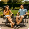 GARDINA® MALAGA  Fotel Leżak Ogrodowy Plażowy - Składany Podgląd zdjęcia produktu 3