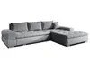 AX LIVING Canapé en L Sivaso Gris 310 cm avec fonction Voir les images du produit 2