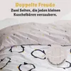 Kinder Bettwäsche Set 135x200 80x80 cm süße Pinguin Produktbild-Vorschau 6
