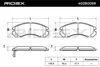 RIDEX 402B0069 Bremsbeläge Satz Vorne für MITSUBISHI Produktbild-Vorschau 3
