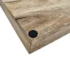 Tablett Mangoholz Dekotablett massives Holz Tischdeko Produktbild-Vorschau 4