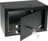 Möbeltresor mit einem Doppelbartschloss von HMF mit 31 cm Breite in Schwarz Produktbild-Vorschau