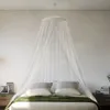 vidaXL Moskytiéra na posteľ 220 Mesh White 56x56x220 cm Náhľad obrázku produktu 2