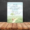 Ente Metallschild XL in 21x28 cm mit Spruch Zeit für Produktbild-Vorschau 4