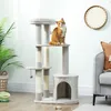PawHut Kraboom 114 cm, katten toren met hol, sisalstangen Productafbeelding-voorbeeld 2