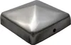 DEL Pfostenkappe Pyramide 101 x 101 mm, Edelstahl Produktbild-Vorschau 1