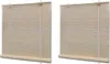 Bambusrollos Natur 2 Stk. 120x160 cm Produktbild-Vorschau 1