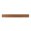 A single wooden plank with a wood grain texture, isolated on a white background. Podgląd zdjęcia produktu